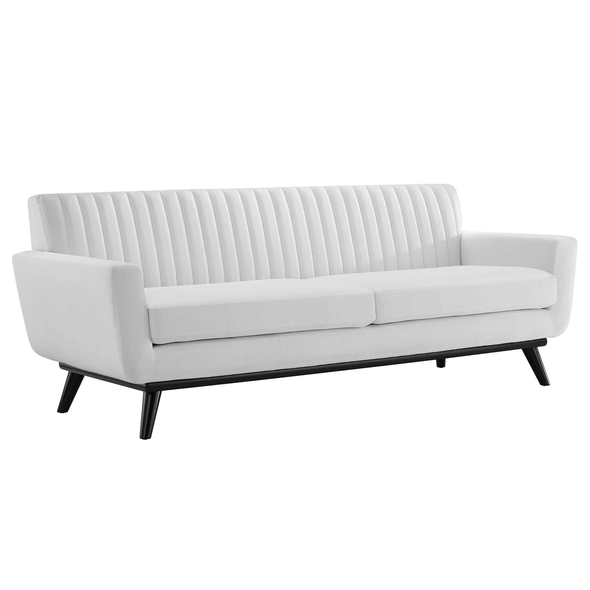Engage Channel Tufted Fabric Sofa by Modway