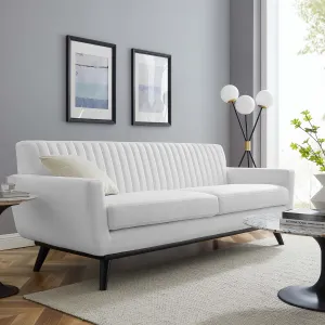 Engage Channel Tufted Fabric Sofa by Modway