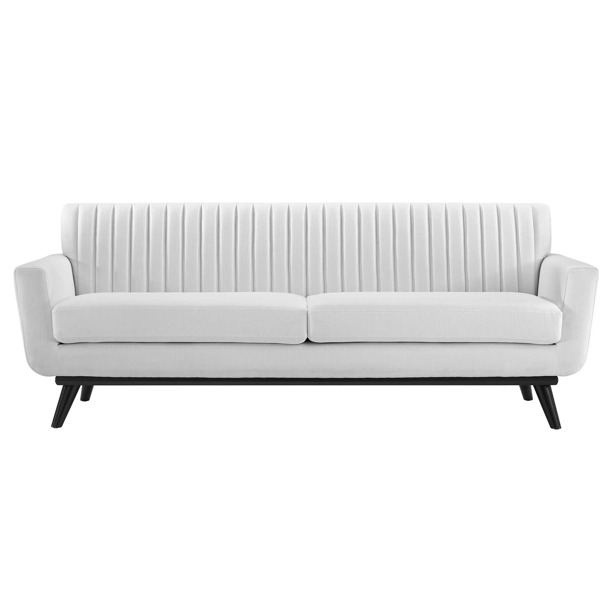 Engage Channel Tufted Fabric Sofa by Modway