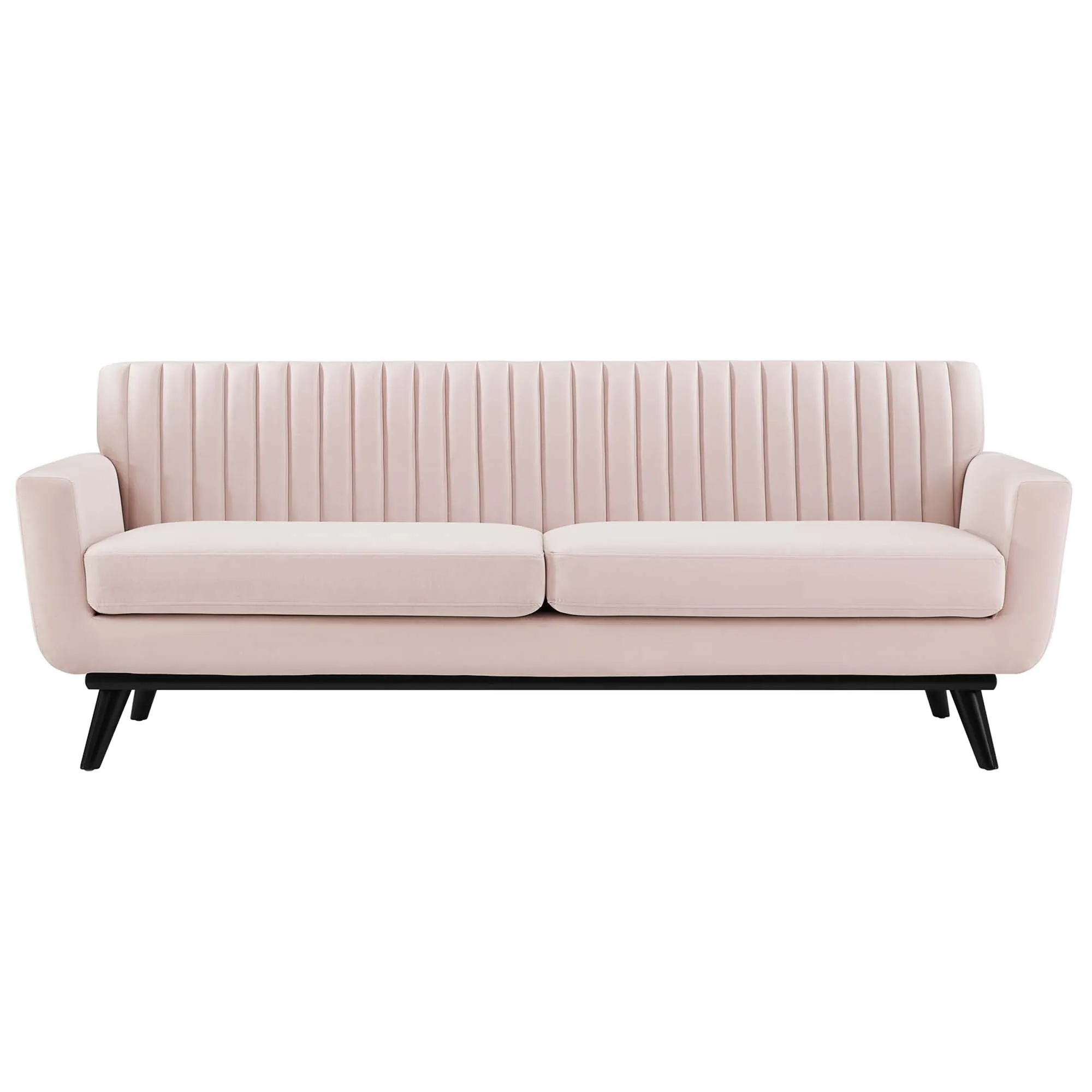 Engage Channel Tufted Performance Velvet Sofa by Modway