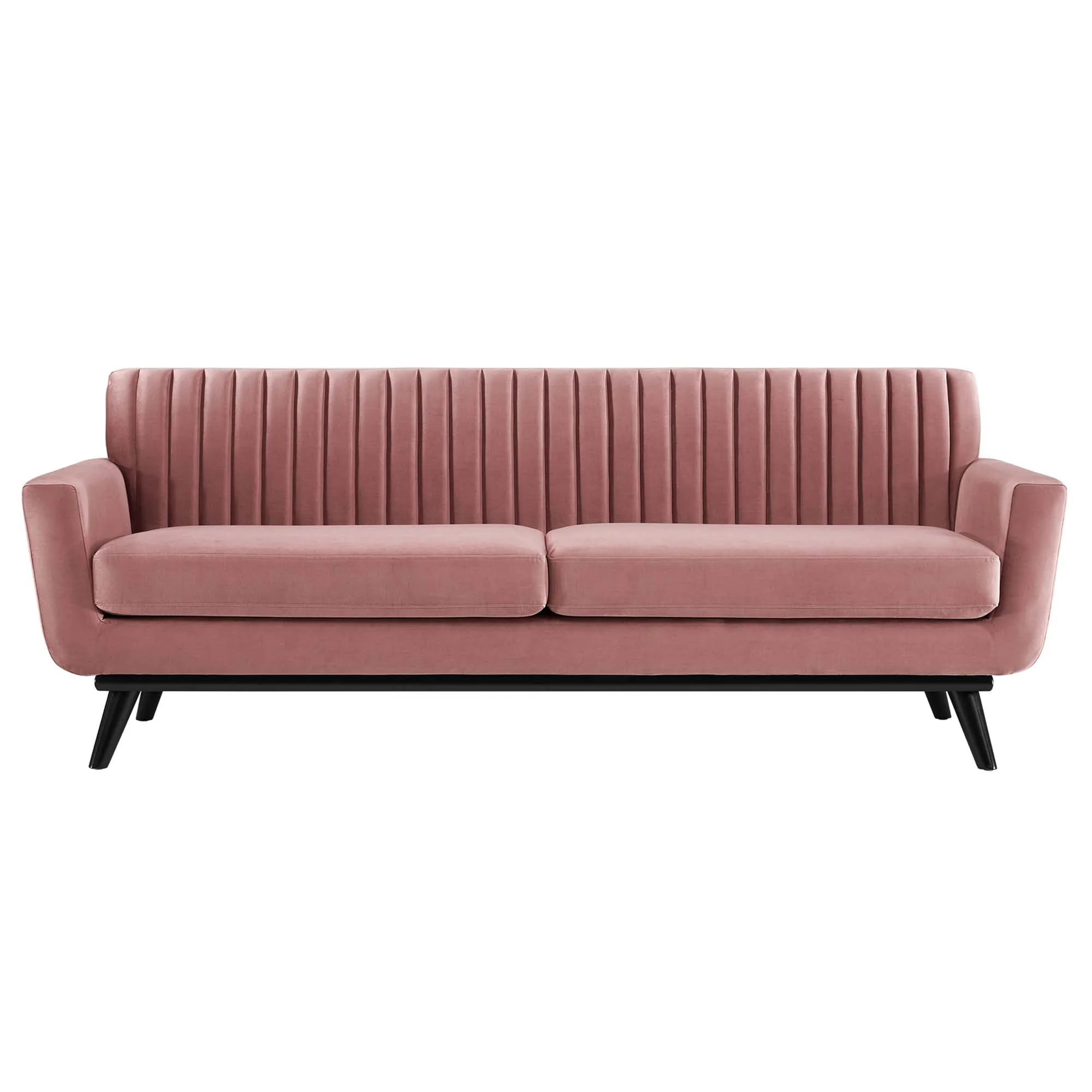 Engage Channel Tufted Performance Velvet Sofa by Modway