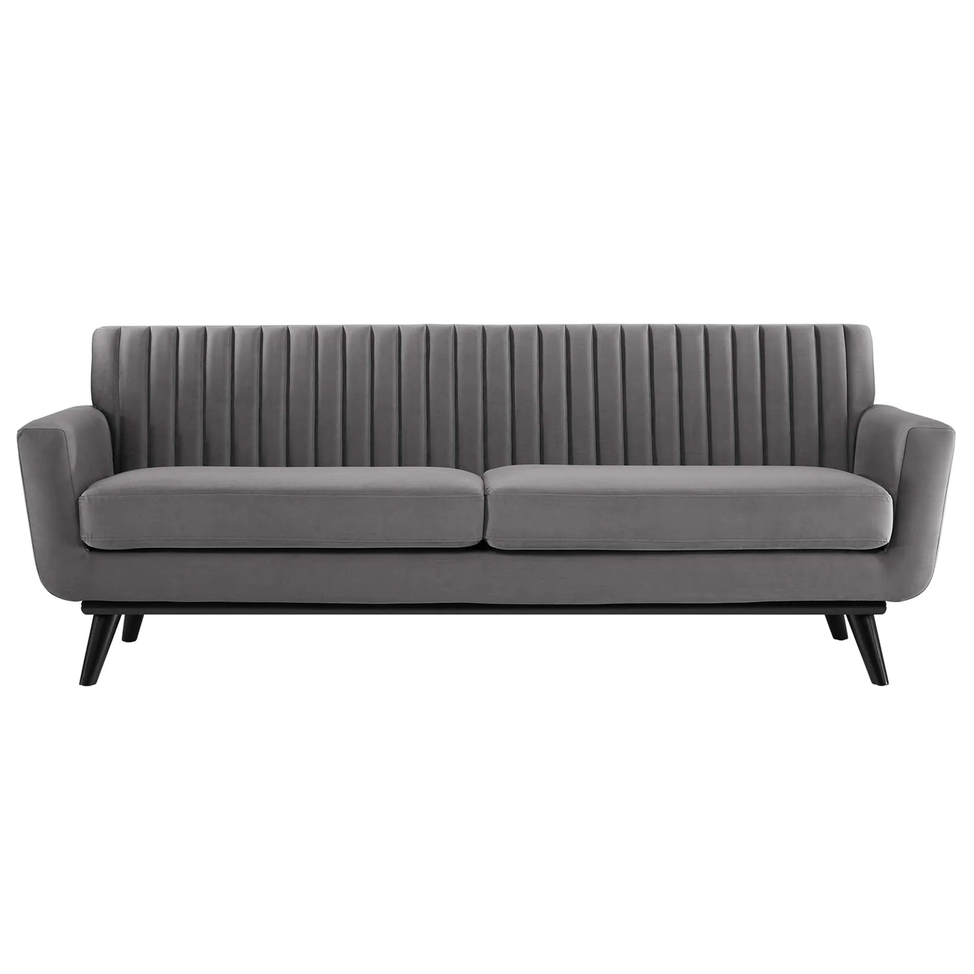Engage Channel Tufted Performance Velvet Sofa by Modway