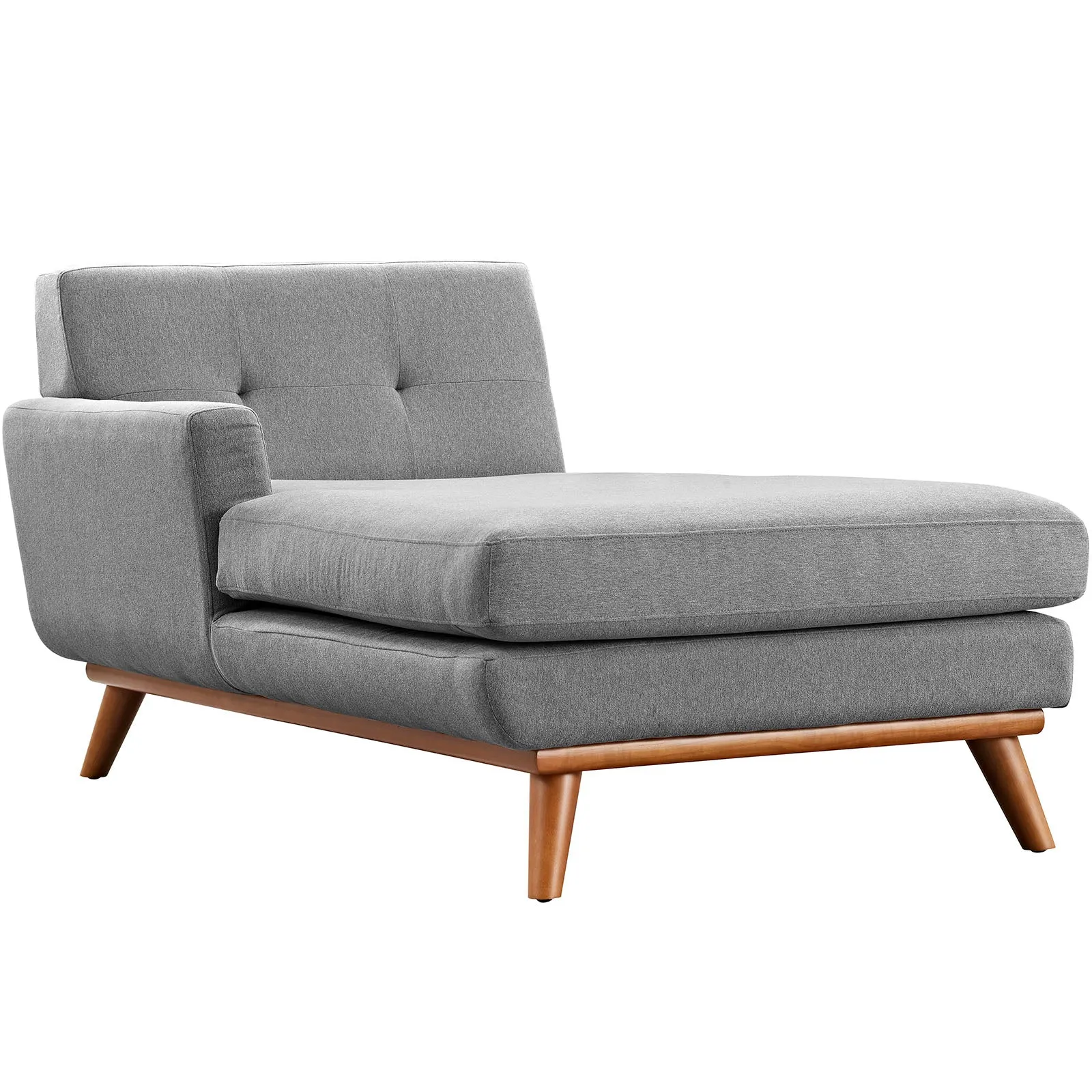 Engage Left-Facing Upholstered Fabric Sectional Sofa by Modway