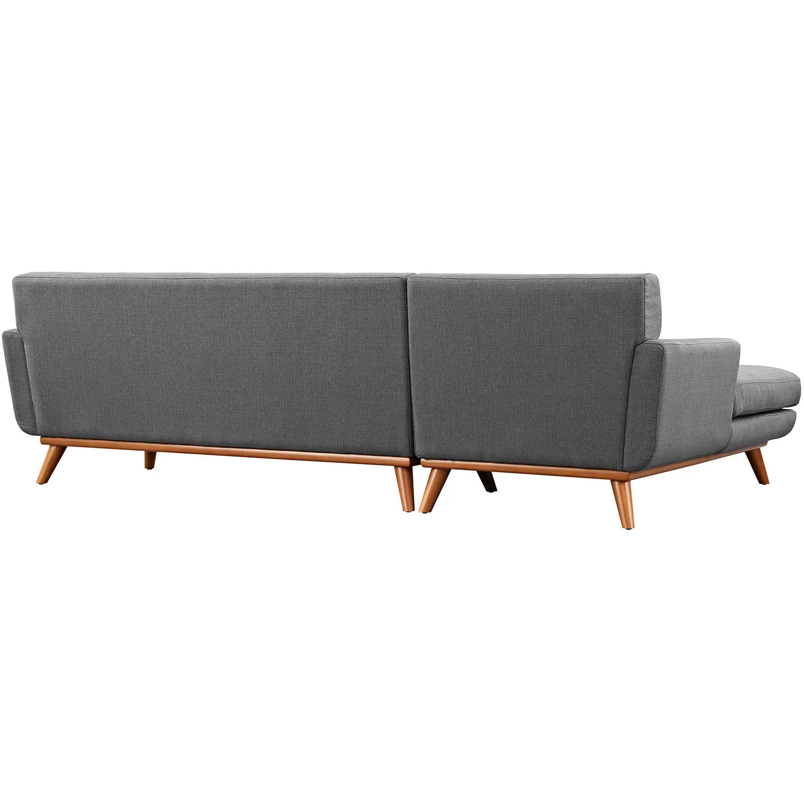 Engage Left-Facing Upholstered Fabric Sectional Sofa by Modway