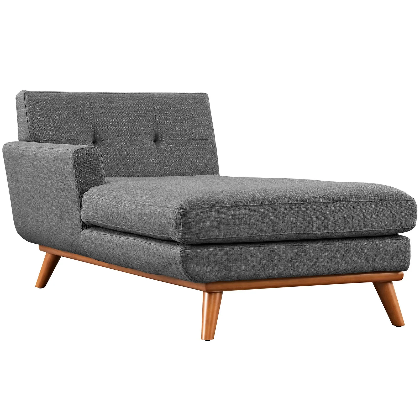 Engage Left-Facing Upholstered Fabric Sectional Sofa by Modway