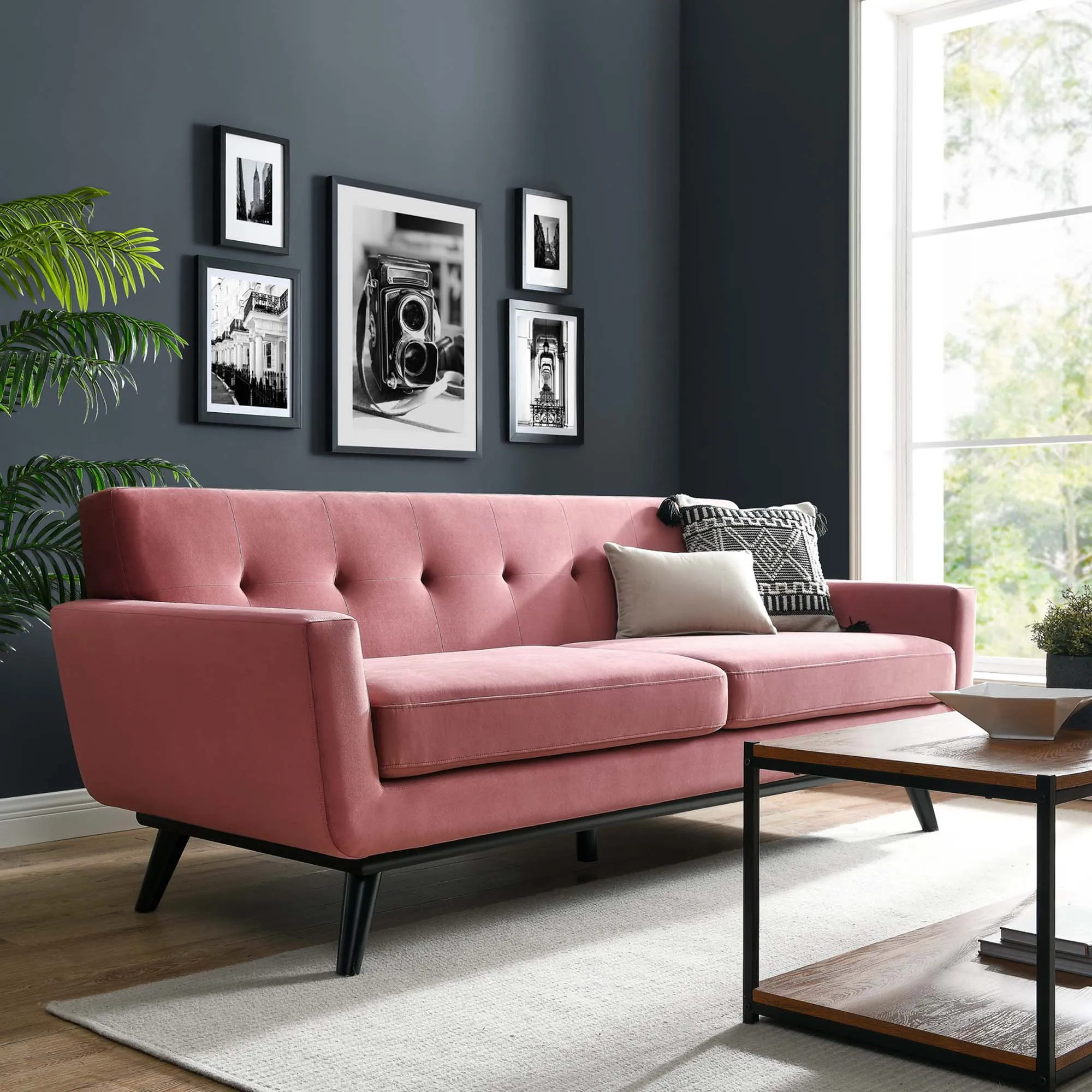 Engage Performance Velvet Sofa by Modway