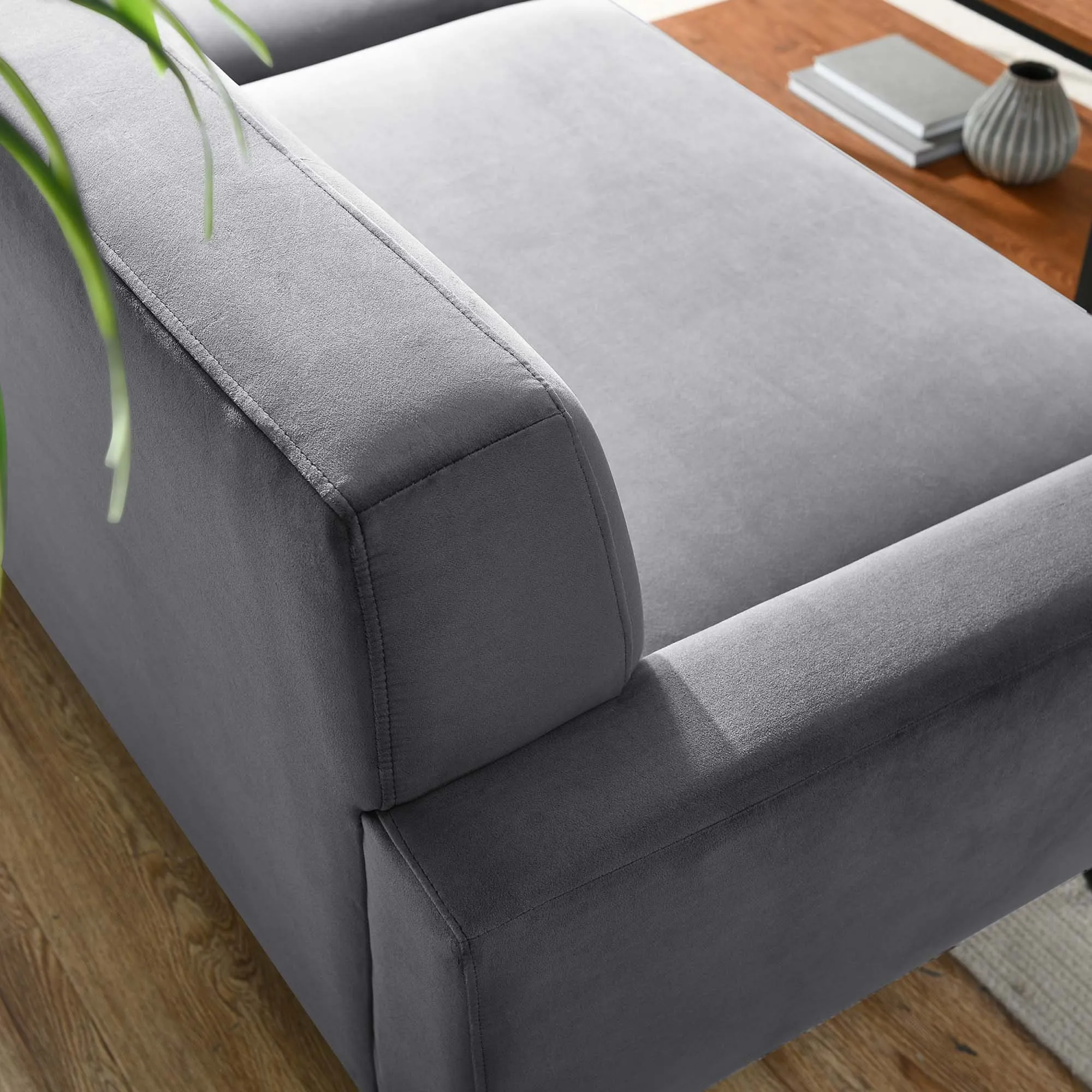 Engage Performance Velvet Sofa by Modway