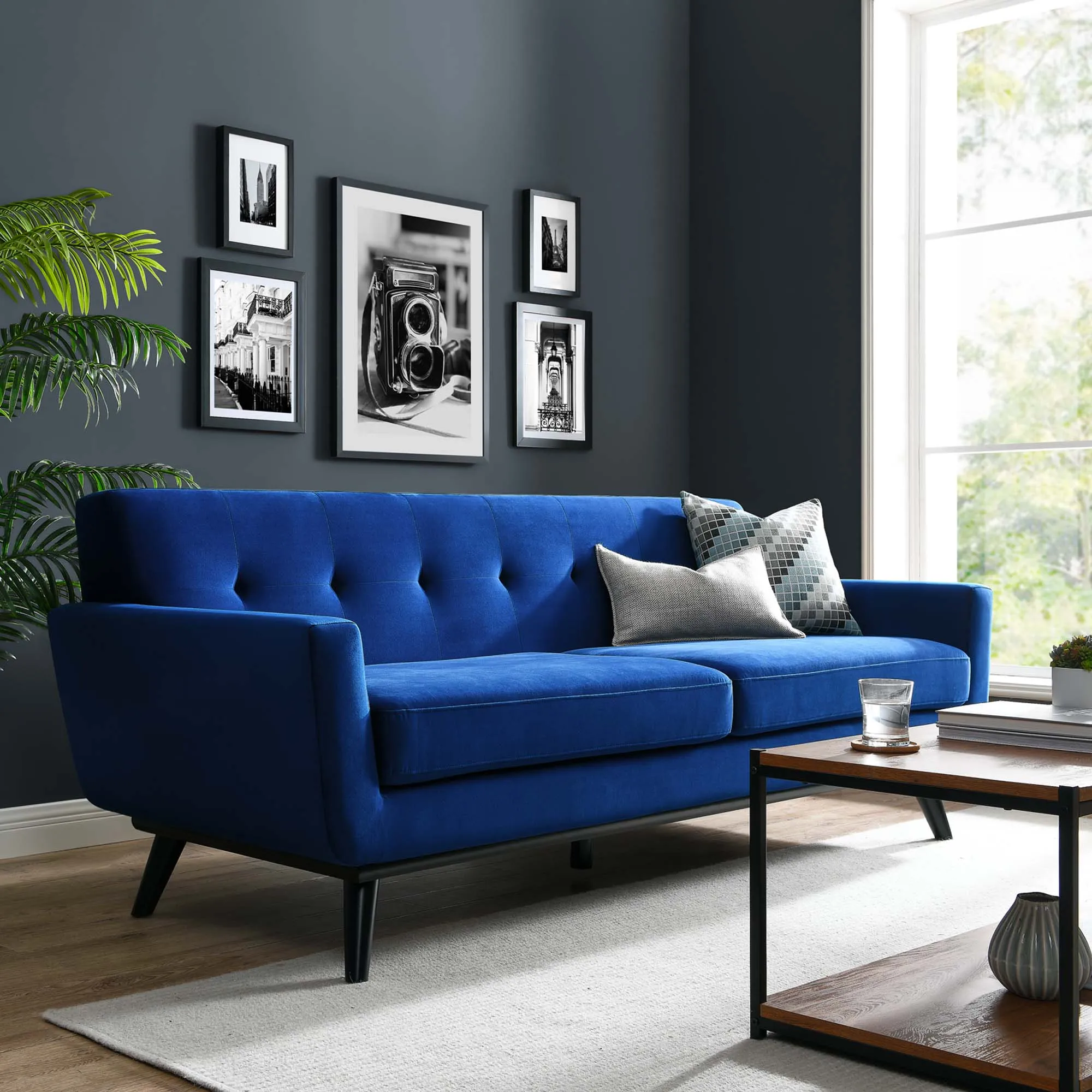 Engage Performance Velvet Sofa by Modway