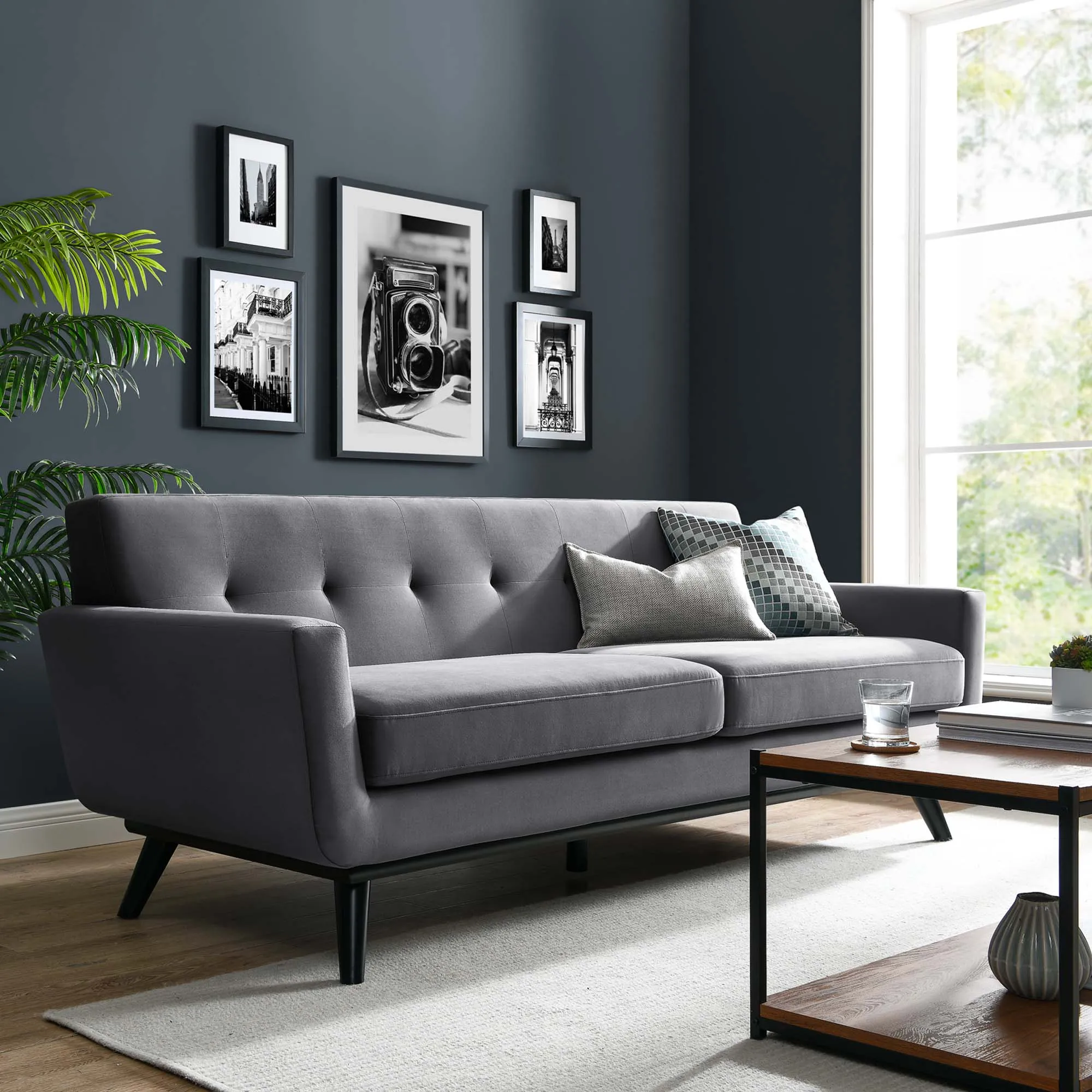 Engage Performance Velvet Sofa by Modway