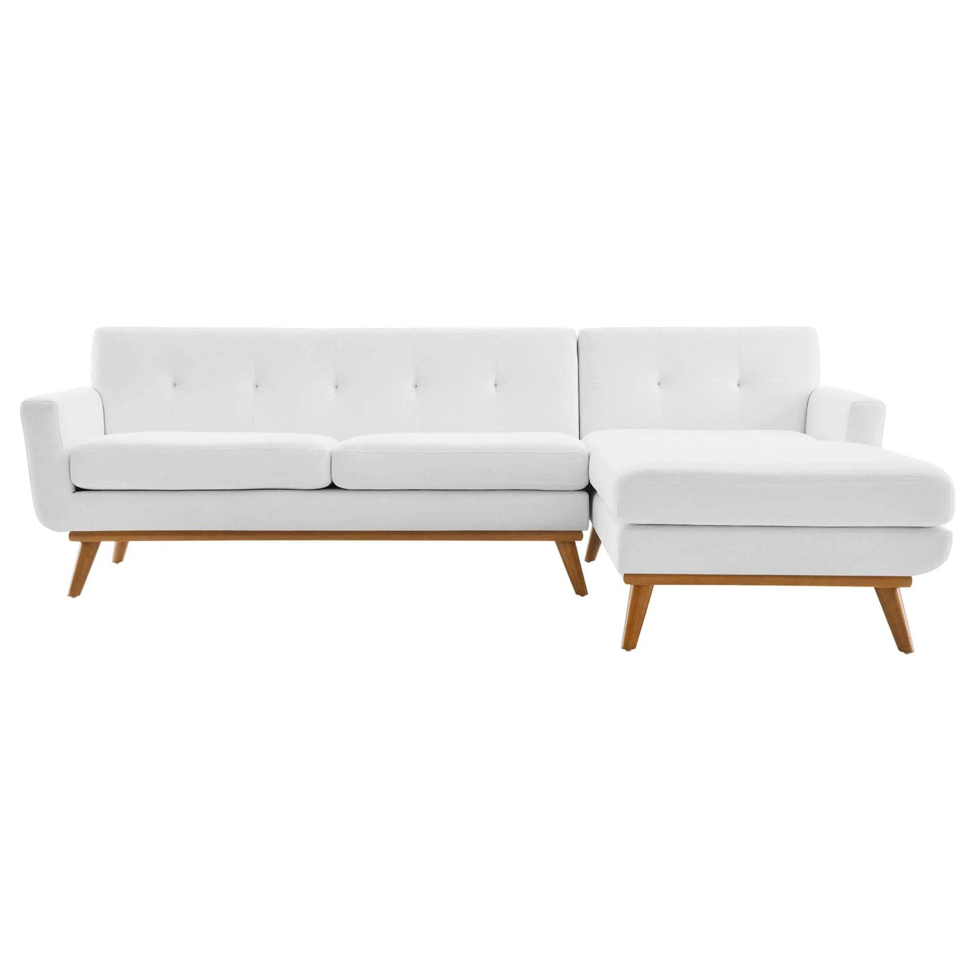 Engage Right-Facing Upholstered Fabric Sectional Sofa by Modway