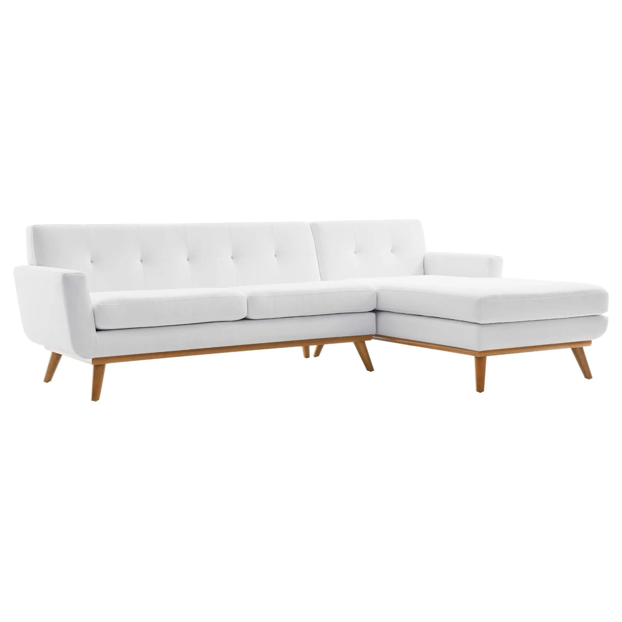 Engage Right-Facing Upholstered Fabric Sectional Sofa by Modway