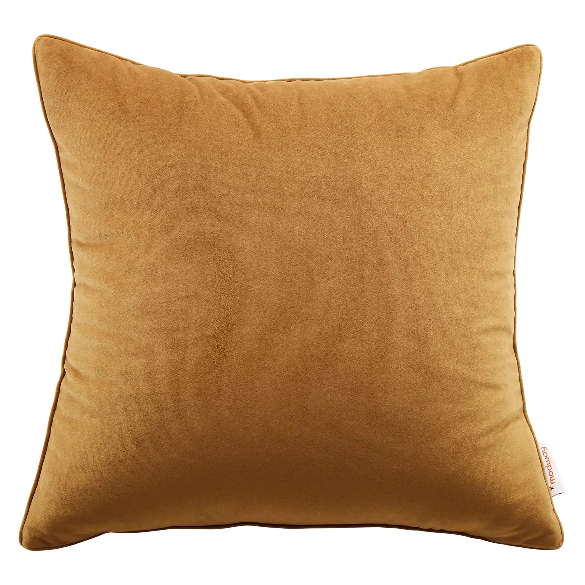 Enhance Performance Velvet Throw Pillow by Modway