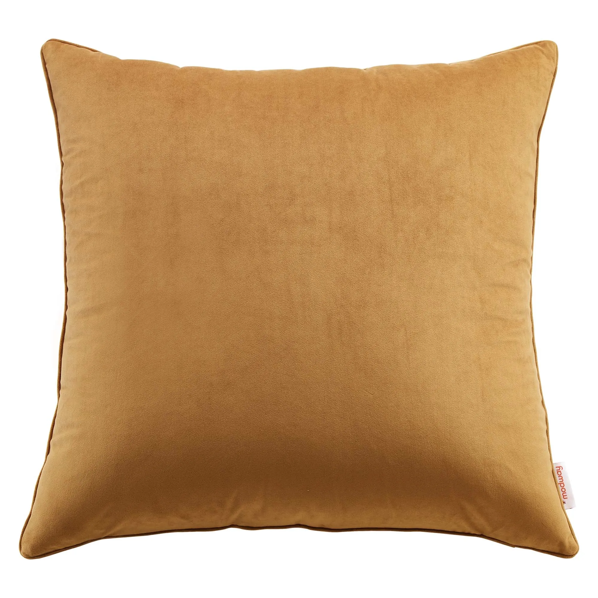 Enhance Performance Velvet Throw Pillow by Modway