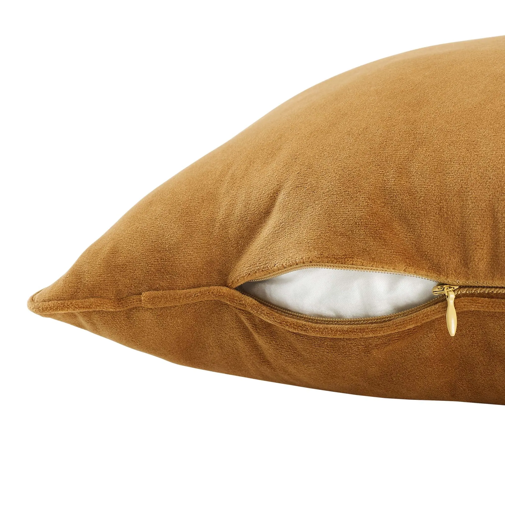 Enhance Performance Velvet Throw Pillow by Modway