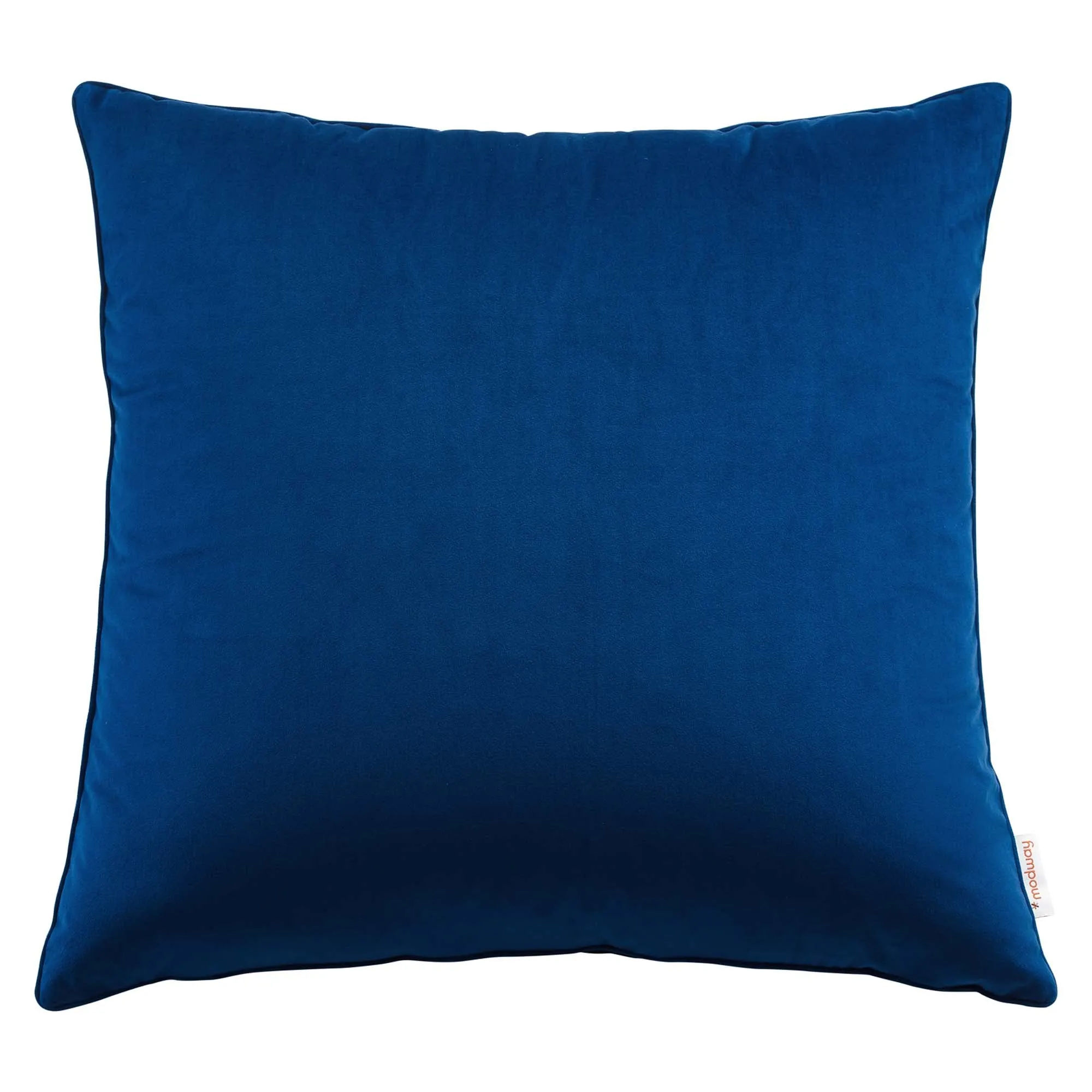 Enhance Performance Velvet Throw Pillow by Modway