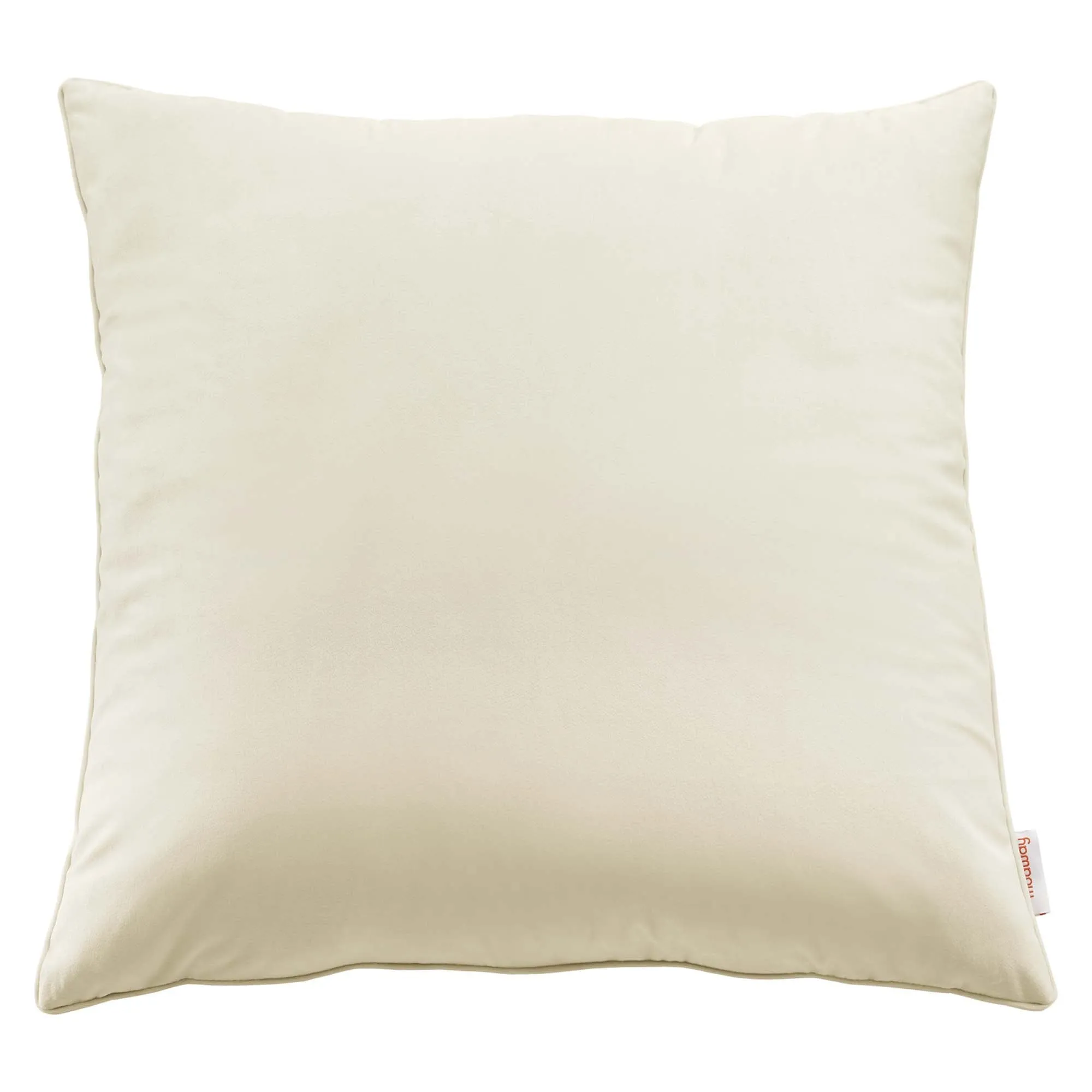 Enhance Performance Velvet Throw Pillow by Modway