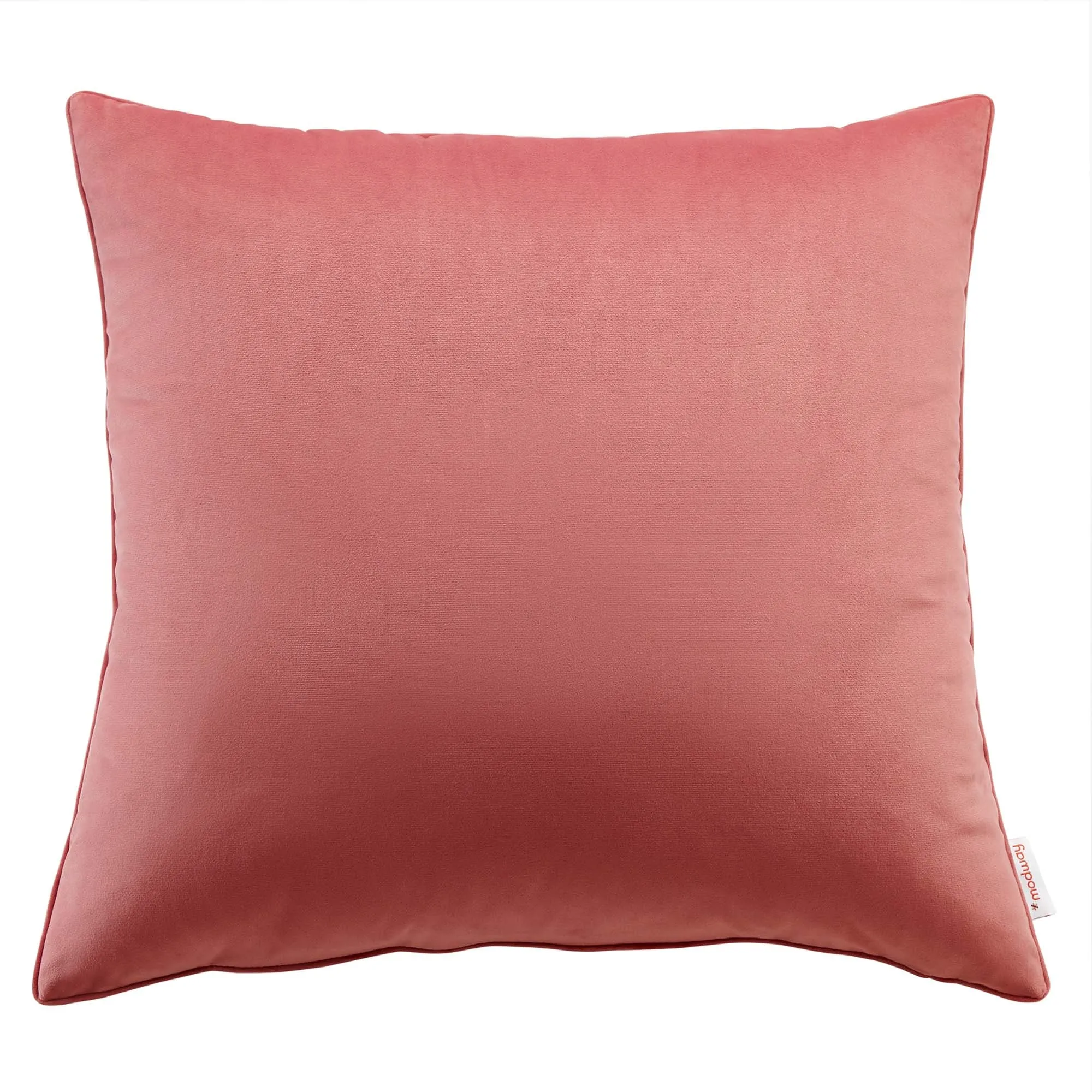 Enhance Performance Velvet Throw Pillow by Modway