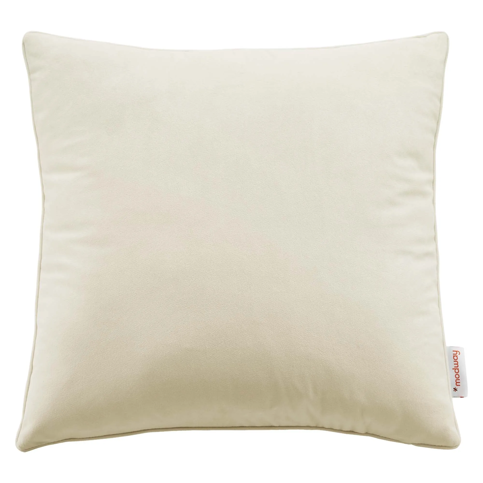 Enhance Performance Velvet Throw Pillow by Modway