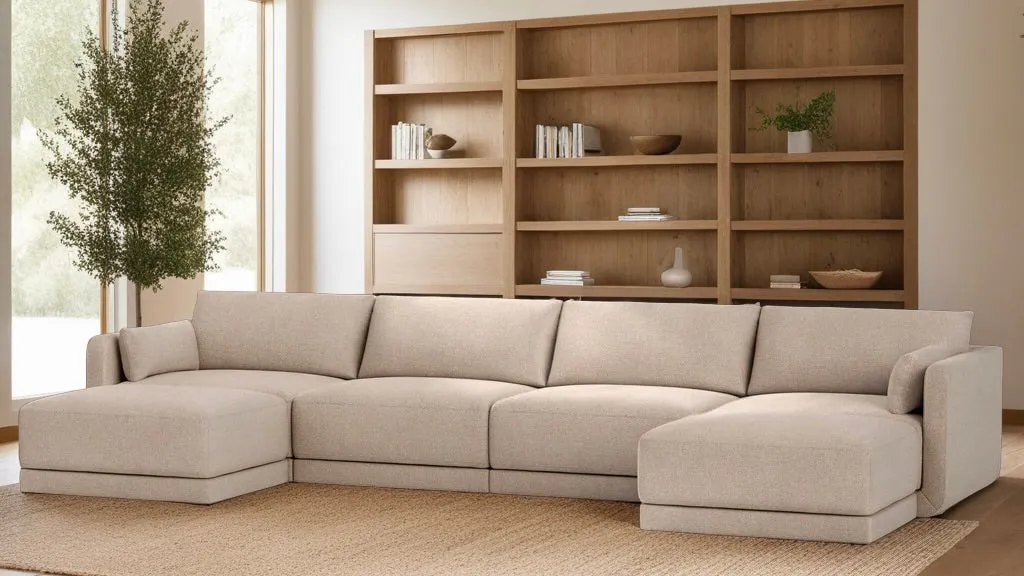 Eva Double Chaise Sectional