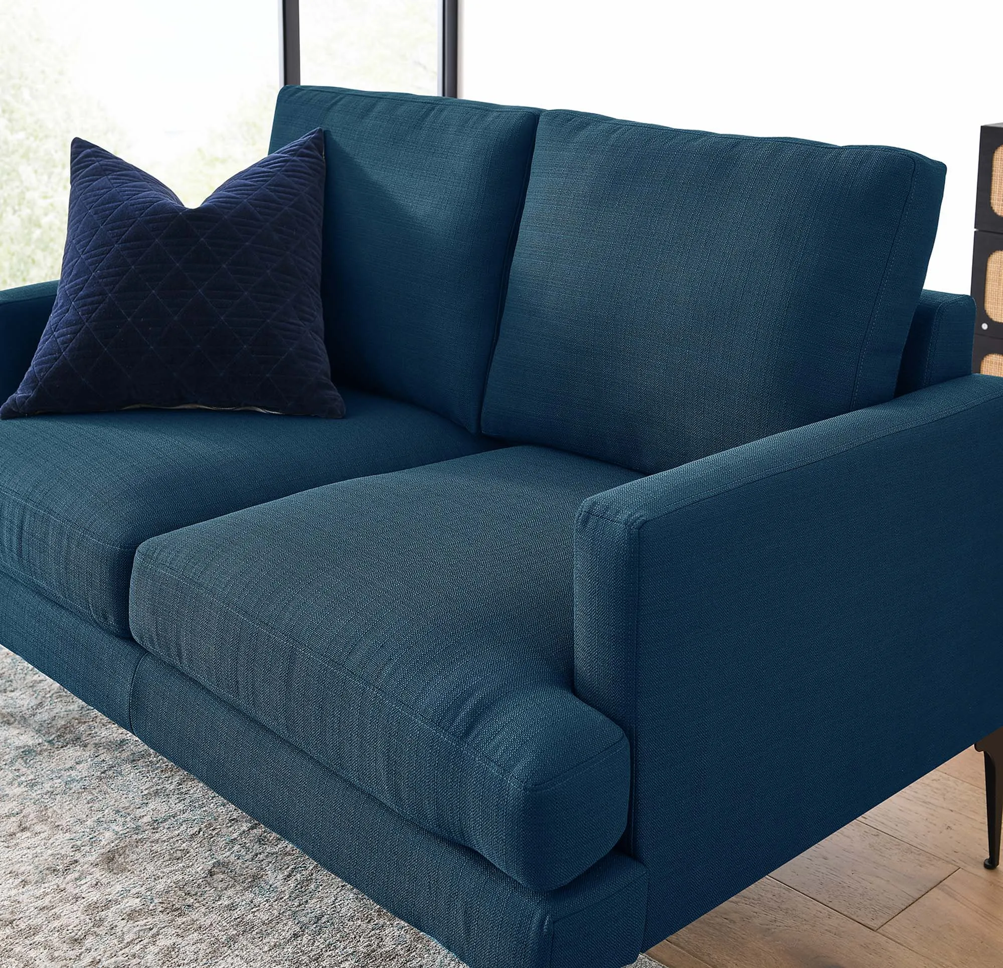 Evermore Upholstered Fabric Loveseat by Modway