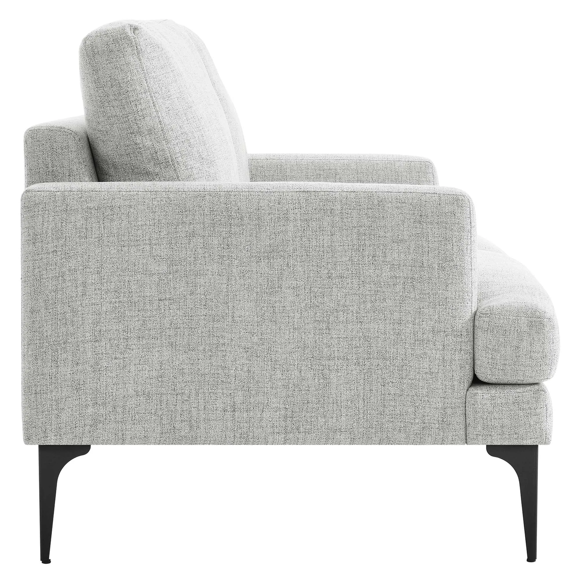 Evermore Upholstered Fabric Loveseat by Modway