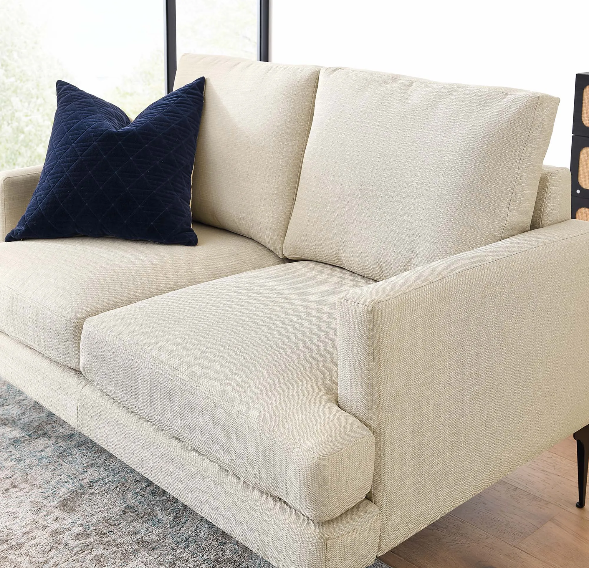 Evermore Upholstered Fabric Loveseat by Modway