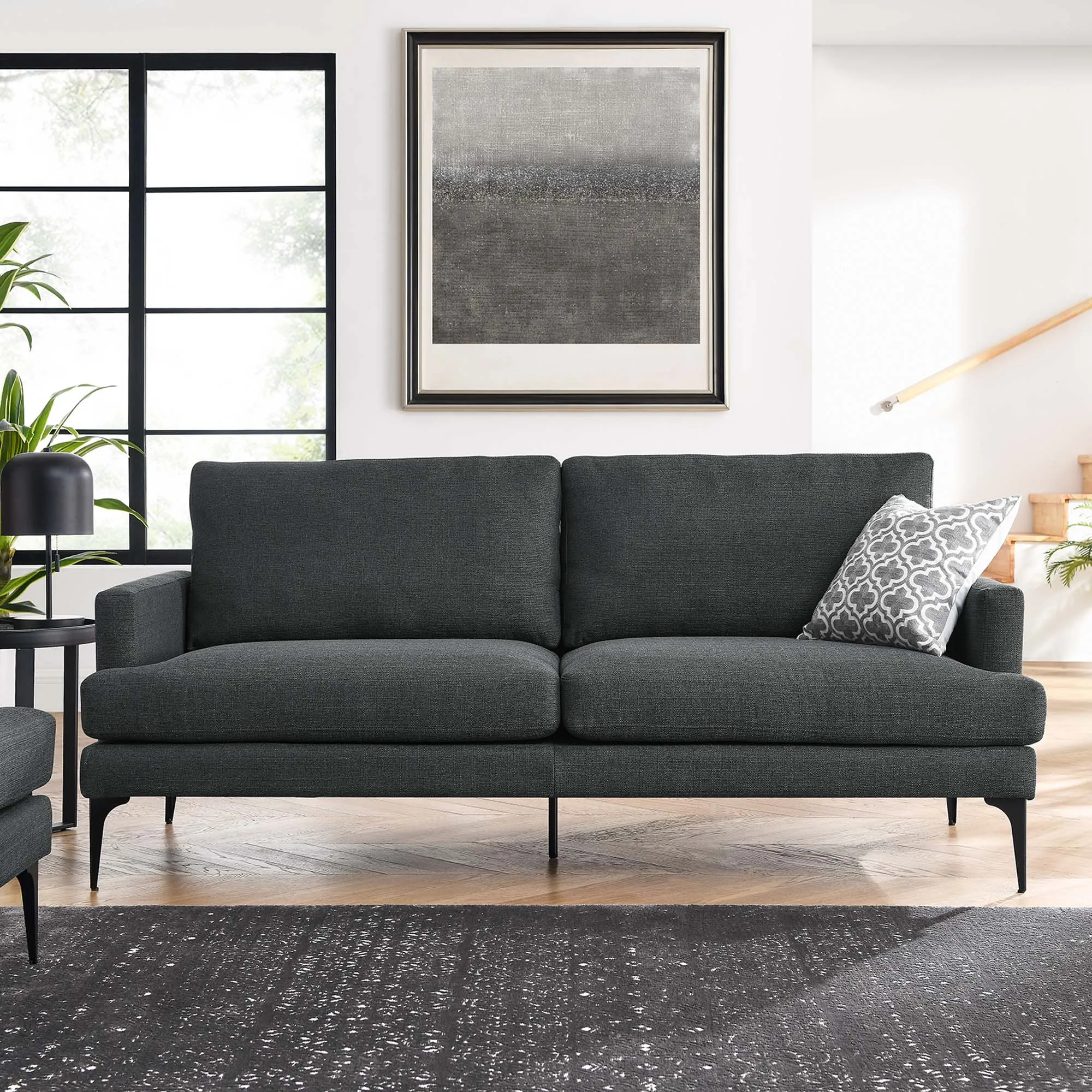 Evermore Upholstered Fabric Sofa by Modway