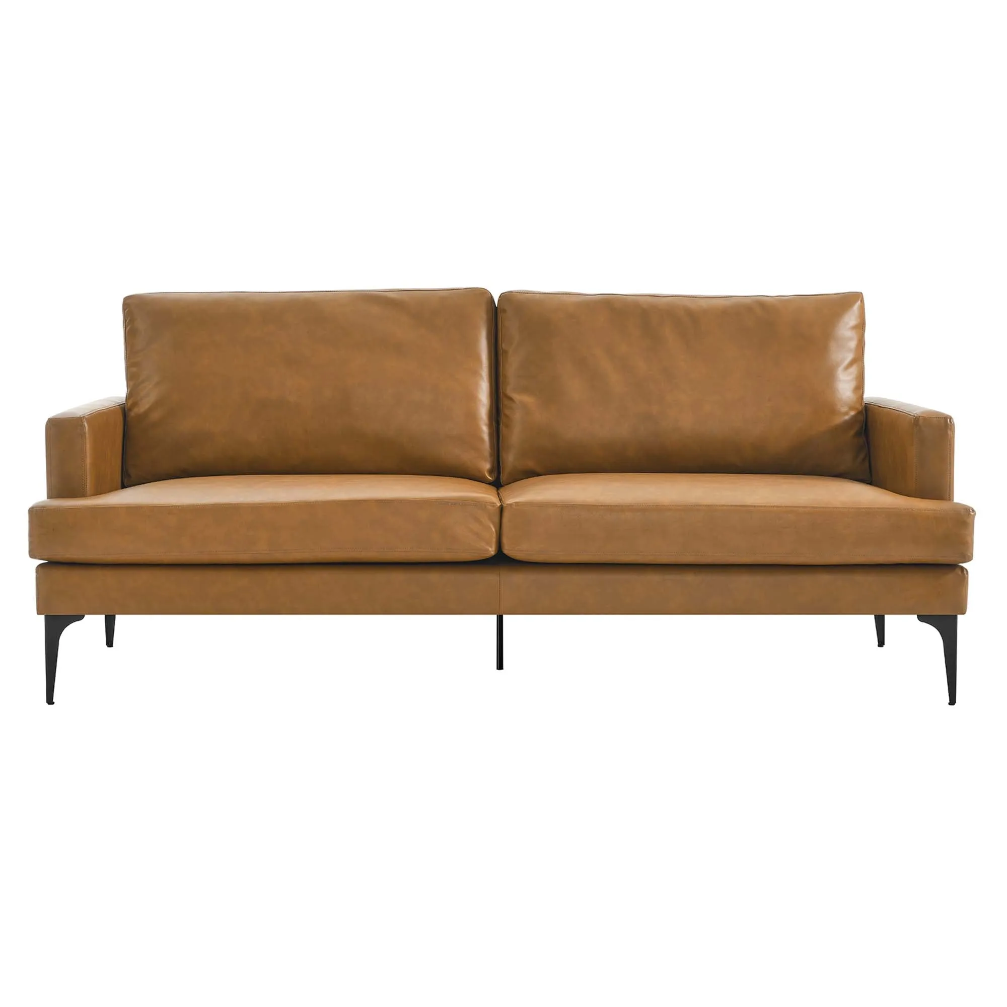 Evermore Vegan Leather Sofa by Modway