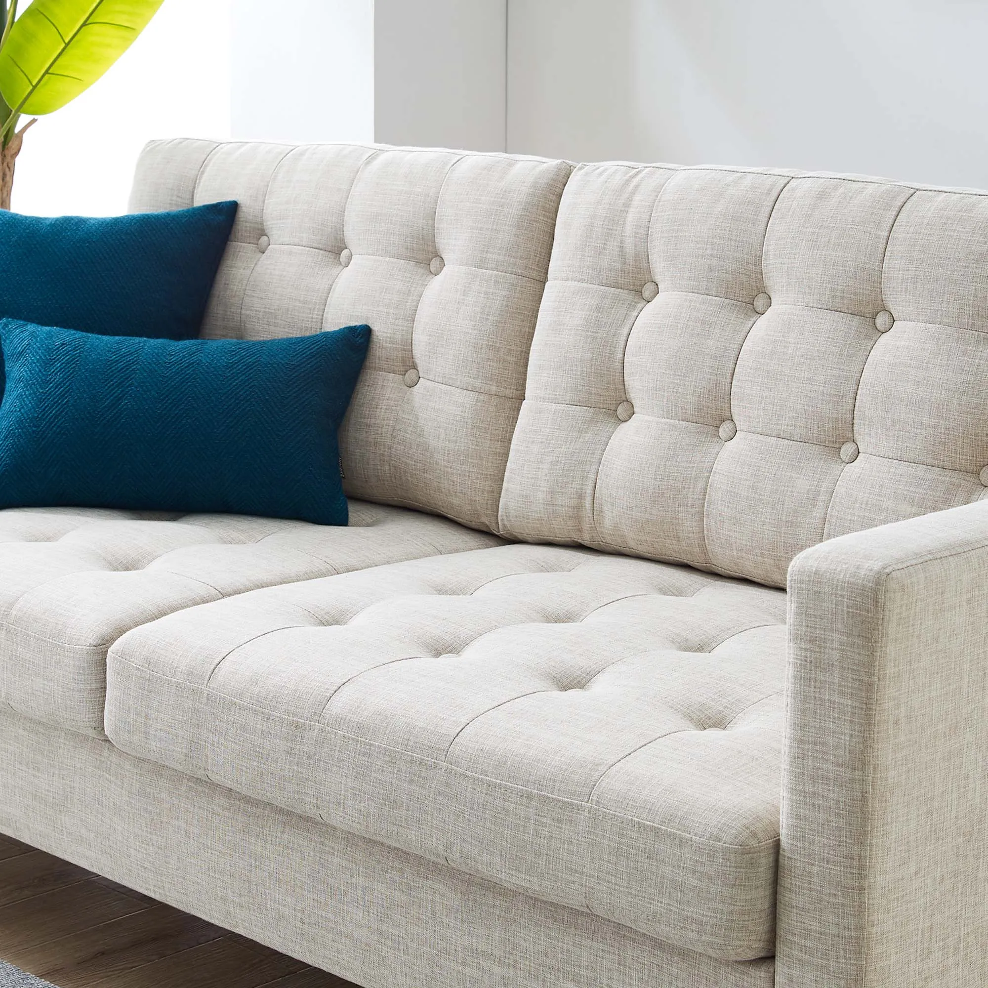 Exalt Tufted Fabric Sofa by Modway