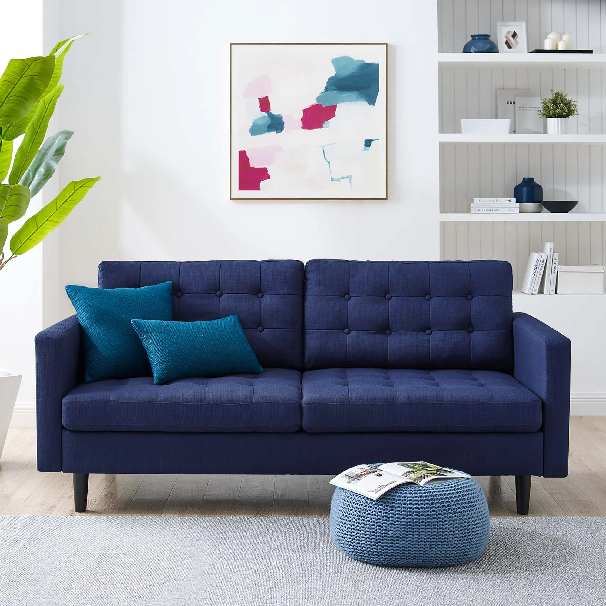 Exalt Tufted Fabric Sofa by Modway