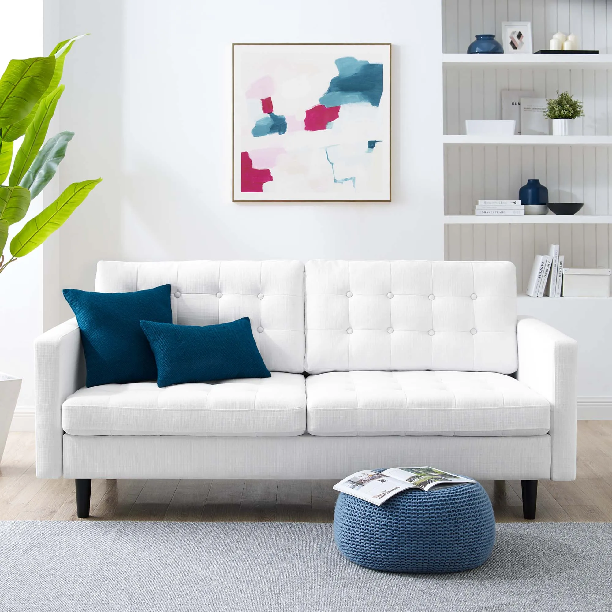 Exalt Tufted Fabric Sofa by Modway