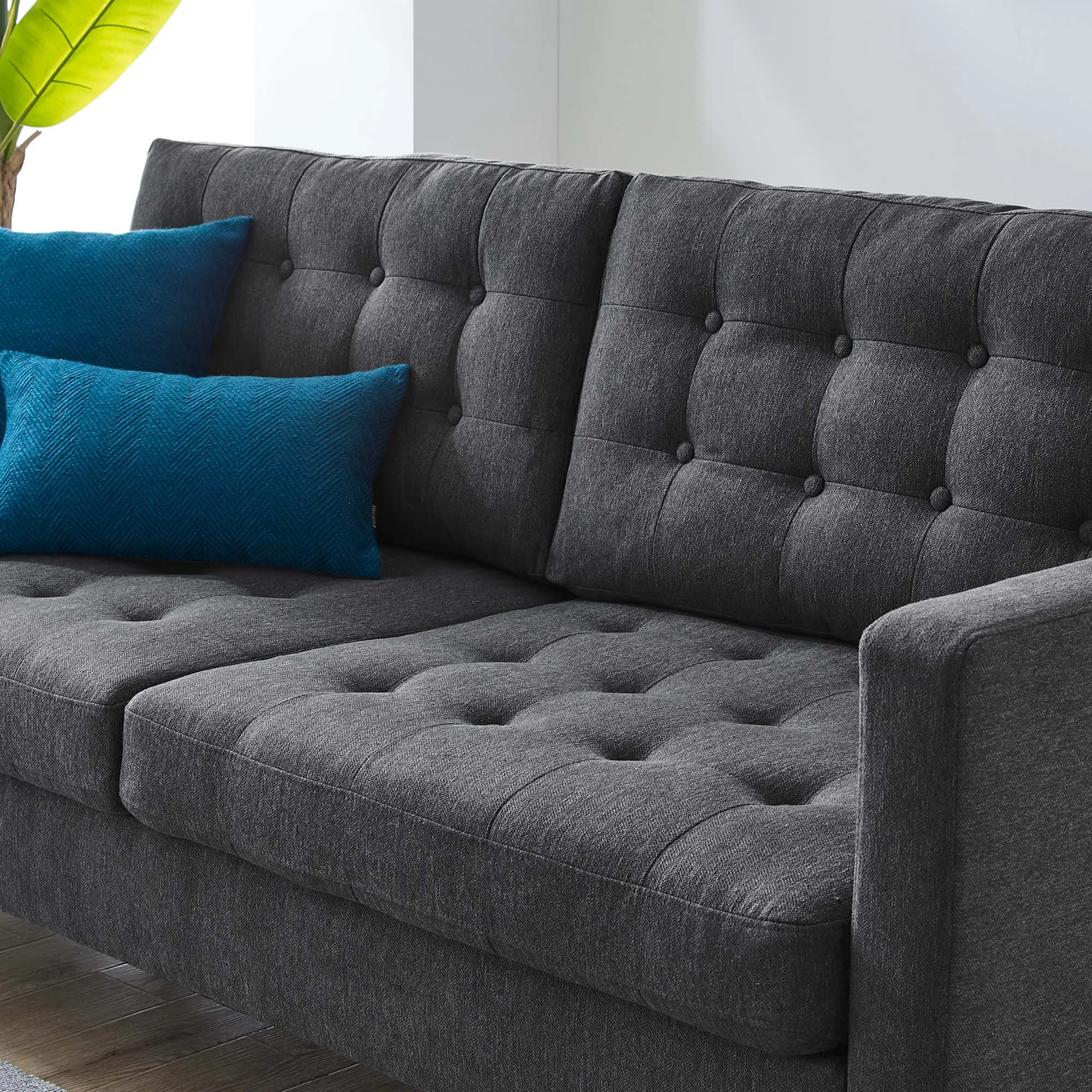 Exalt Tufted Fabric Sofa by Modway