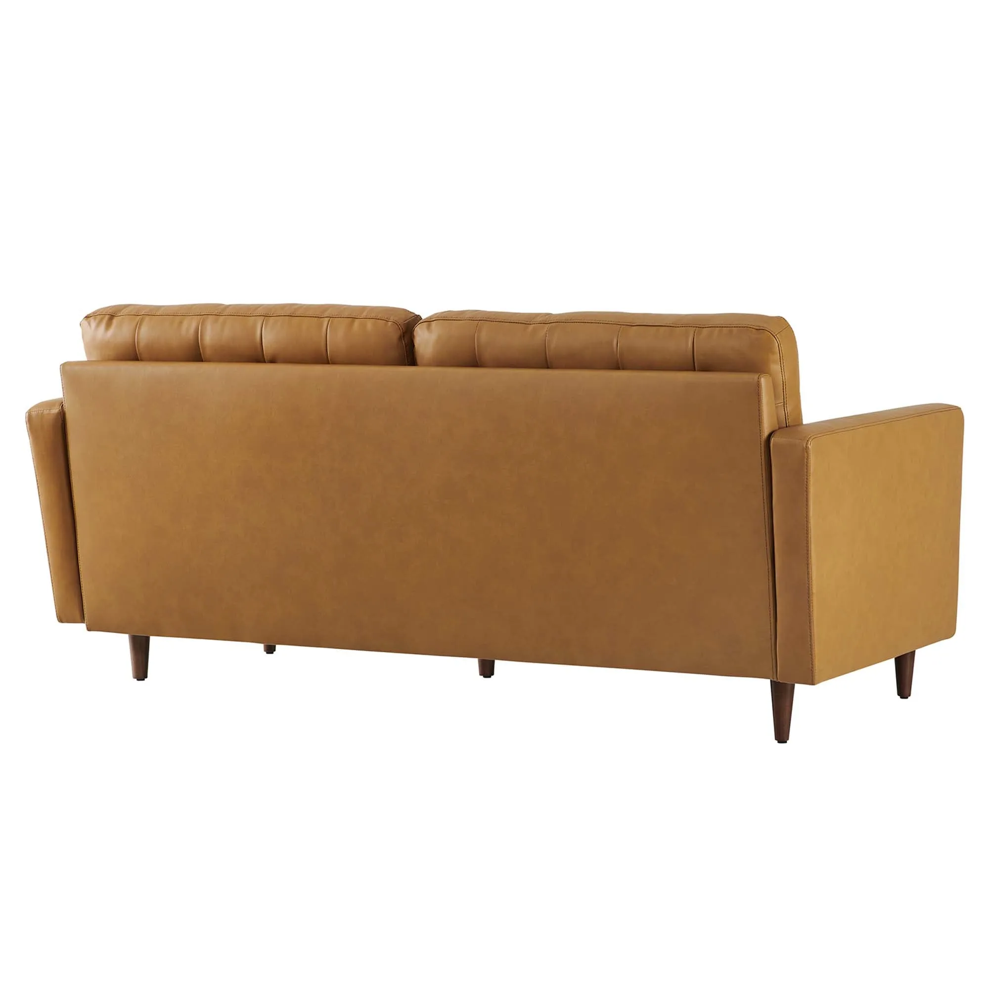 Exalt Tufted Leather Sofa by Modway