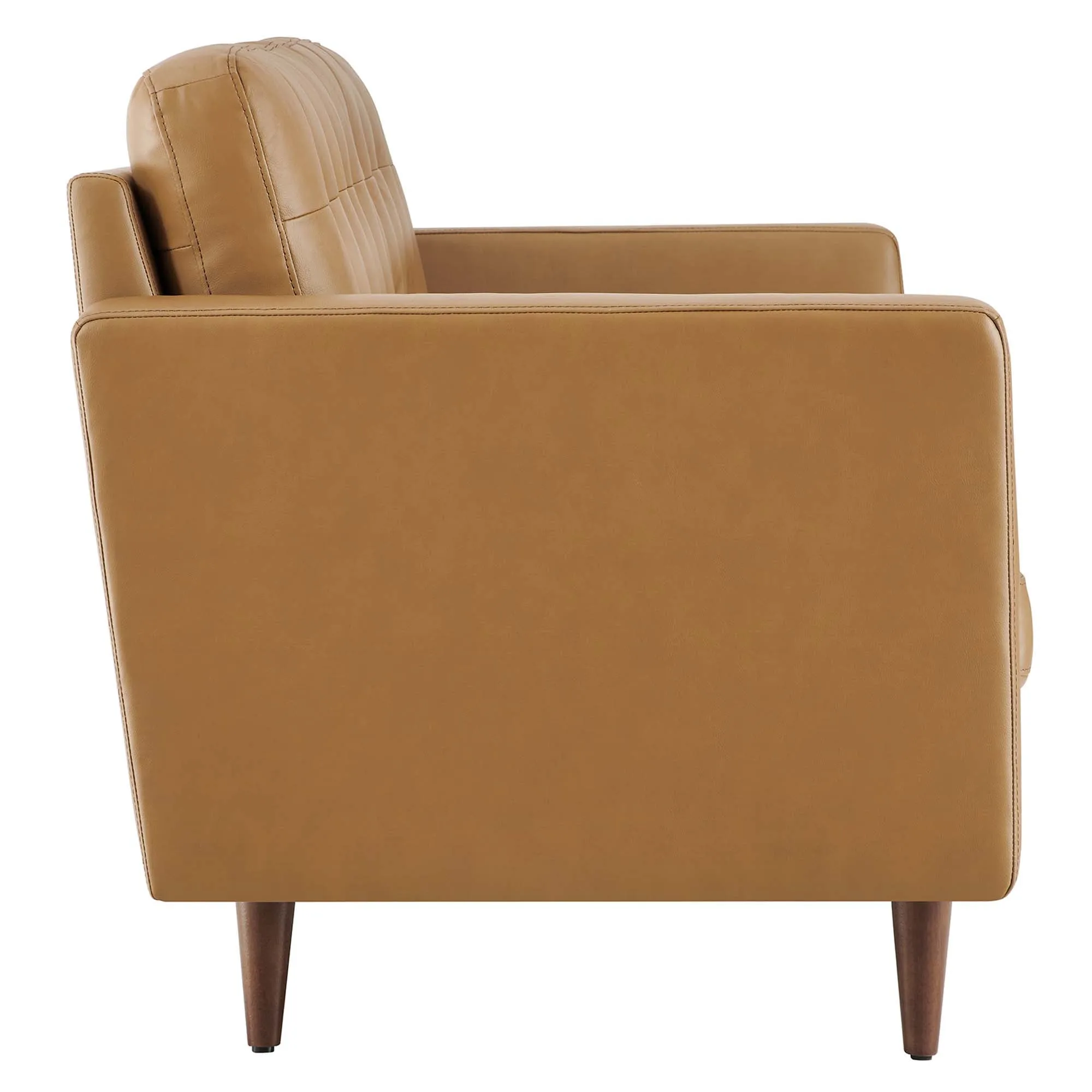 Exalt Tufted Leather Sofa by Modway