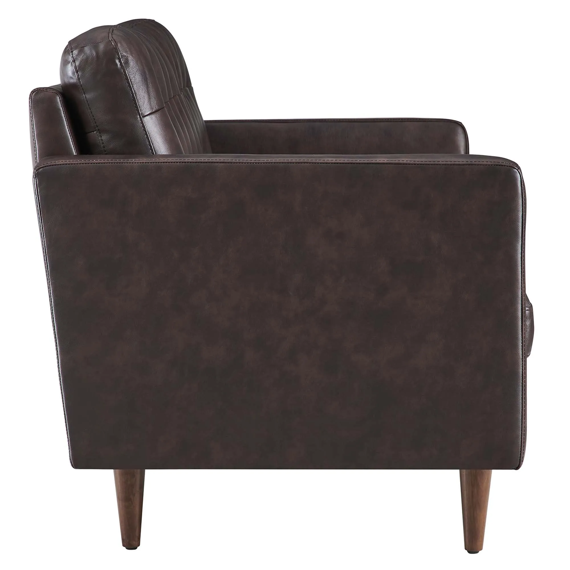 Exalt Tufted Leather Sofa by Modway