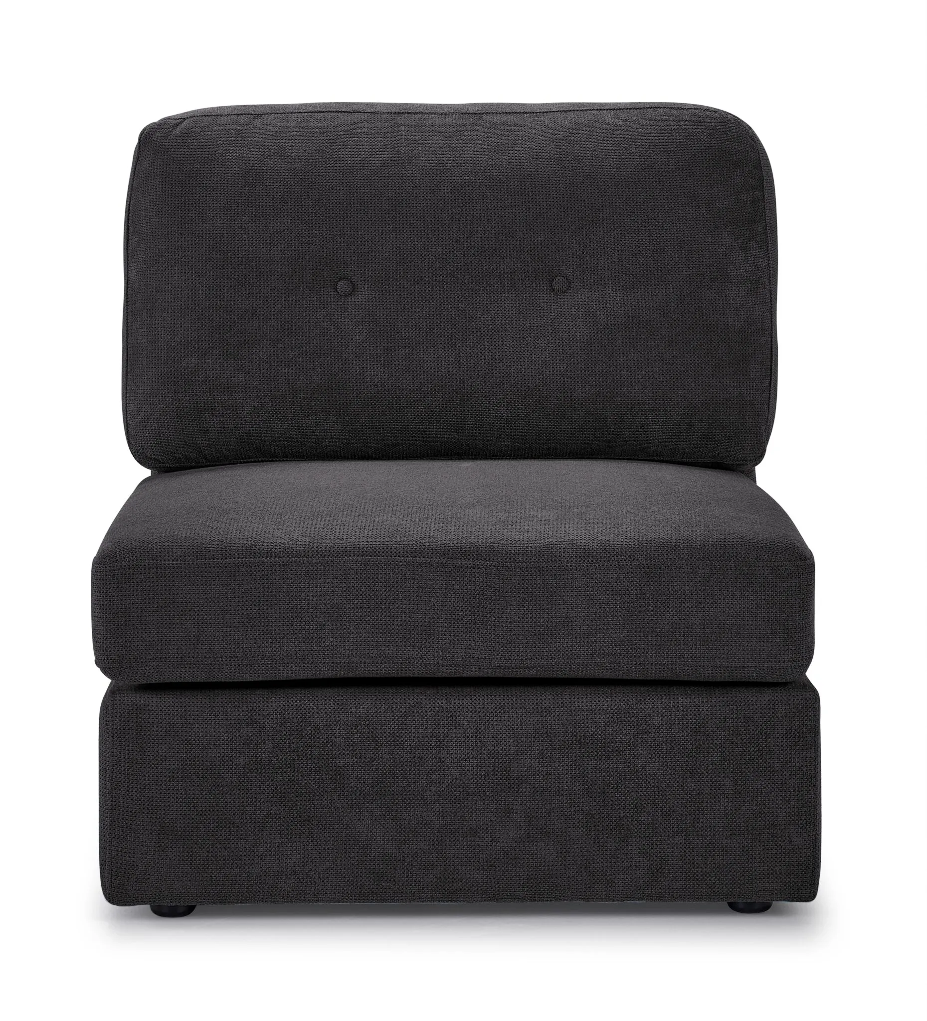 Feeling Connected - Connex 6-Piece Modular Sectional with Storage Console - Dark Grey
