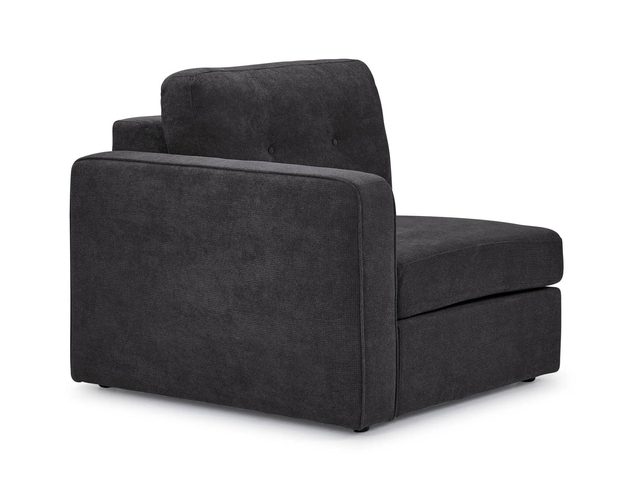 Feeling Connected - Connex 6-Piece Modular Sectional with Storage Console - Dark Grey