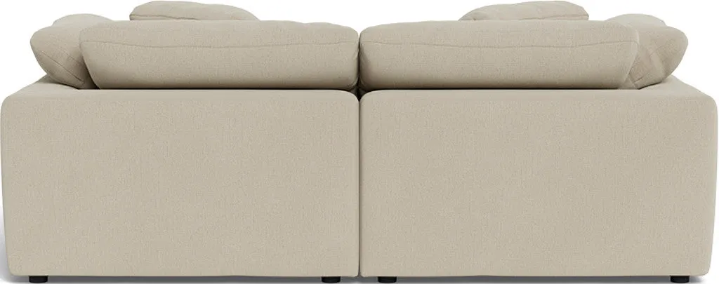 Fluffy 2 Piece Sofa w/Otto