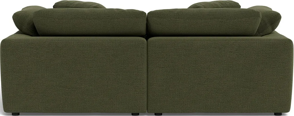 Fluffy 2 Piece Sofa w/Otto