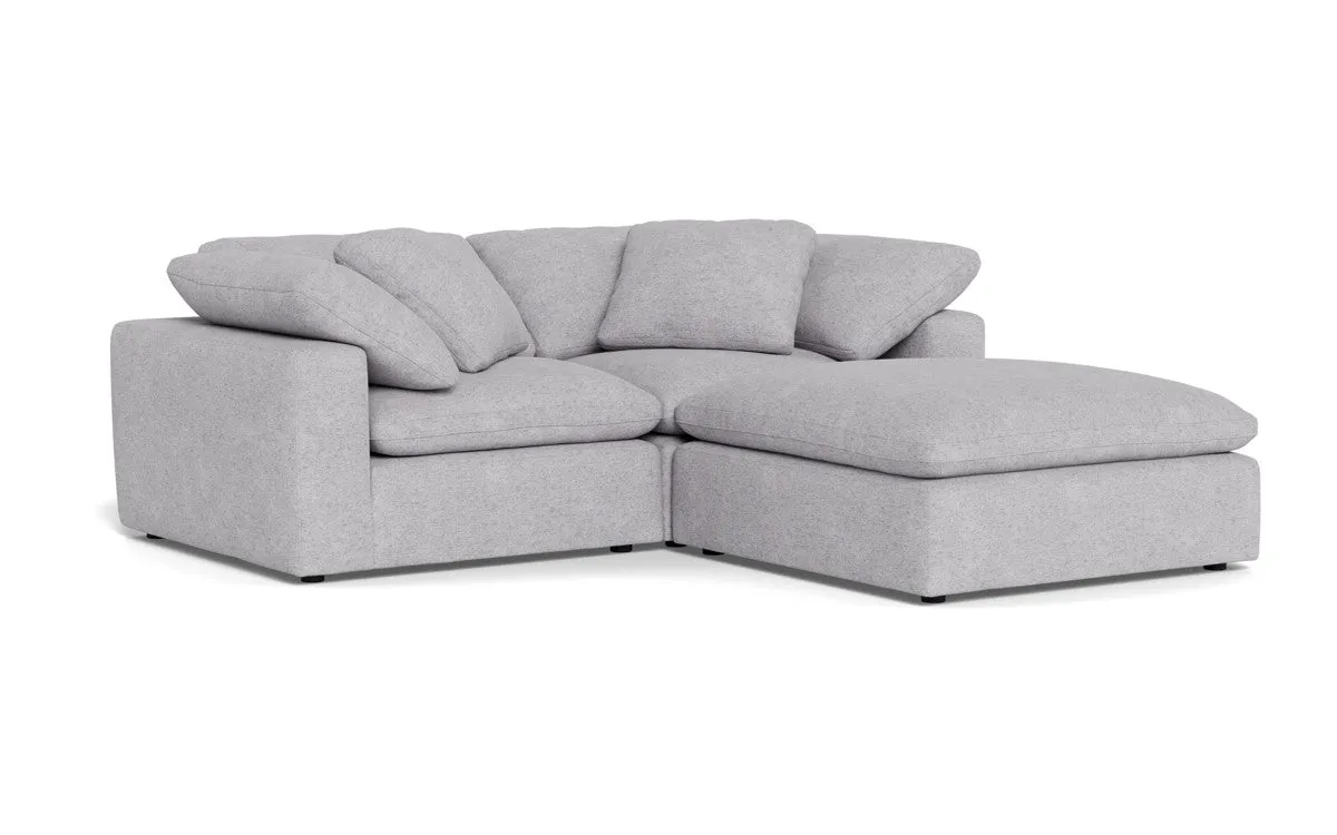 Fluffy 2 Piece Sofa w/Otto