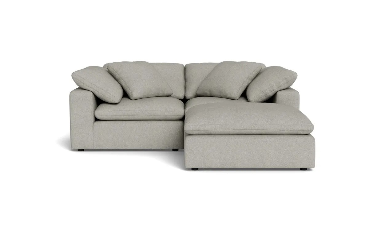 Fluffy 2 Piece Sofa w/Otto