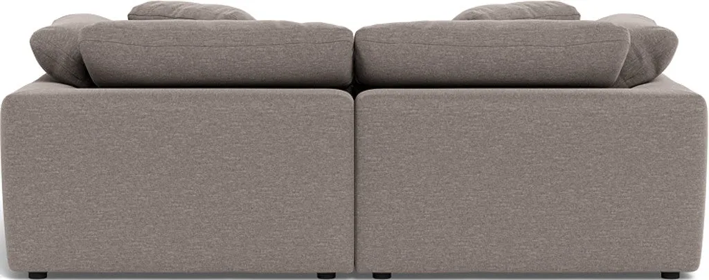 Fluffy 2 Piece Sofa w/Otto