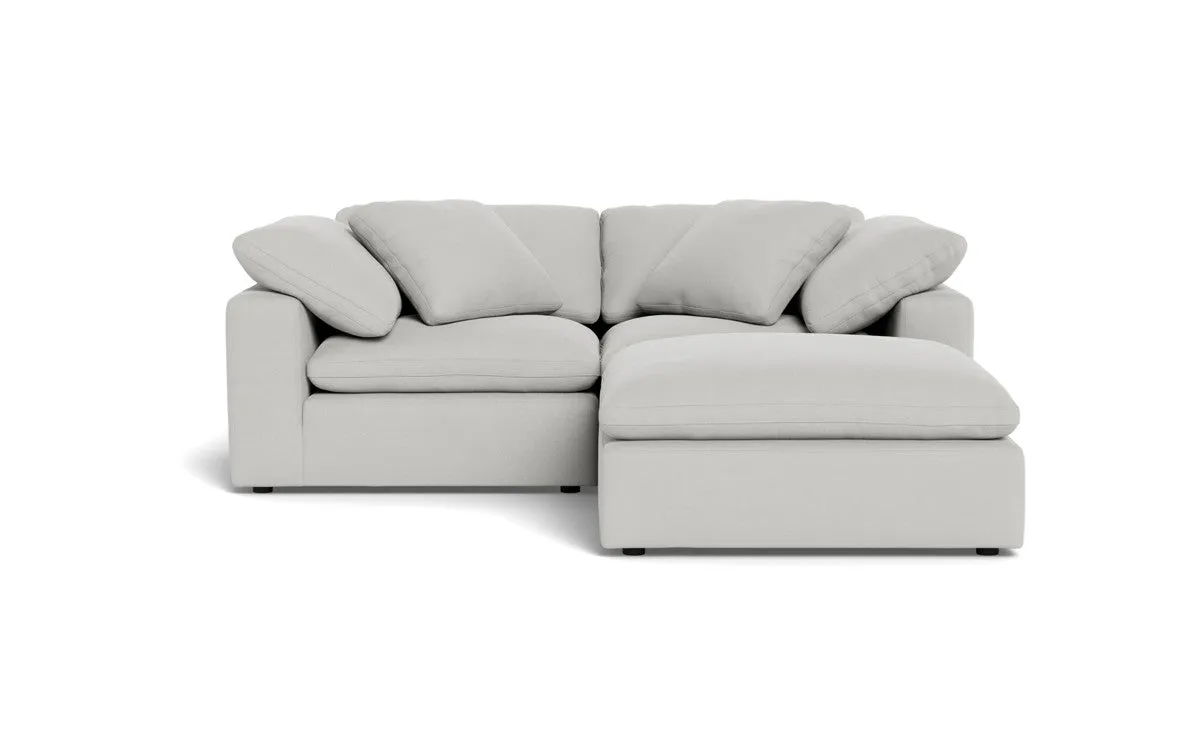 Fluffy 2 Piece Sofa w/Otto