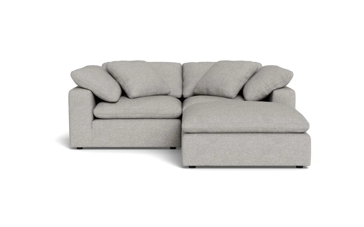 Fluffy 2 Piece Sofa w/Otto