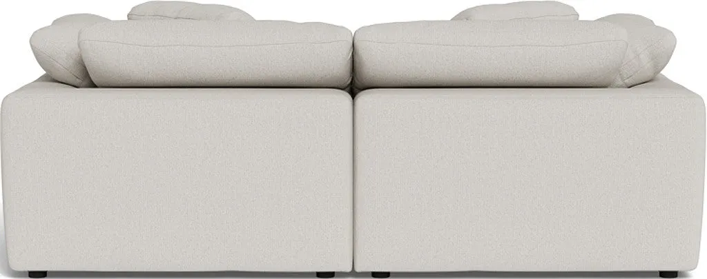 Fluffy 2 Piece Sofa w/Otto