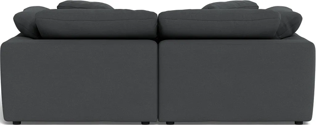 Fluffy 2 Piece Sofa w/Otto