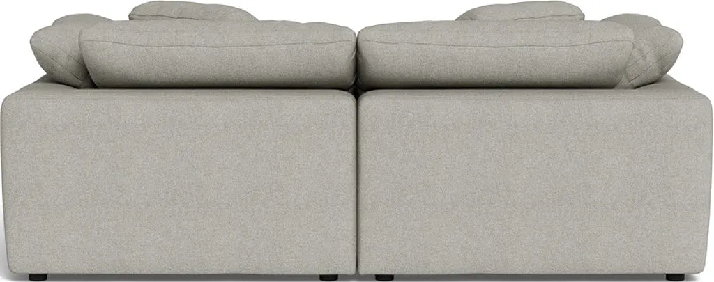 Fluffy 2 Piece Sofa w/Otto