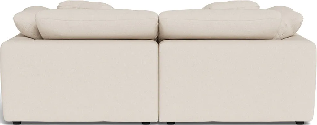 Fluffy 2 Piece Sofa w/Otto