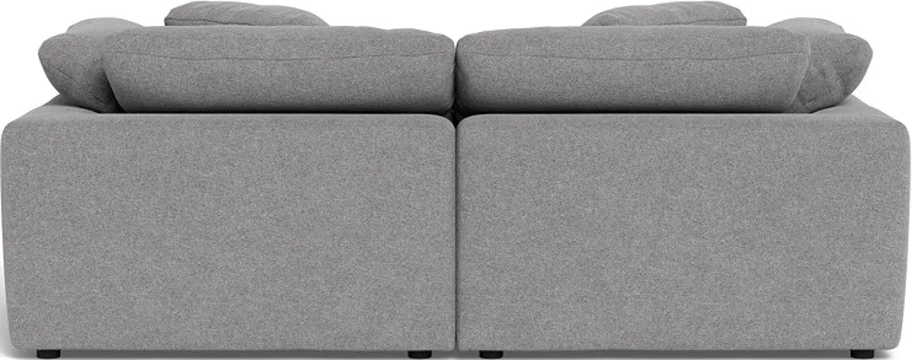 Fluffy 2 Piece Sofa w/Otto