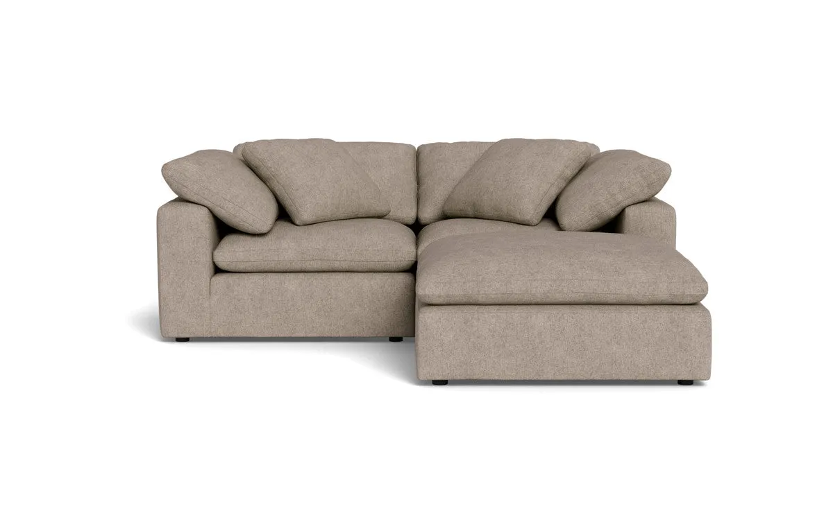 Fluffy 2 Piece Sofa w/Otto